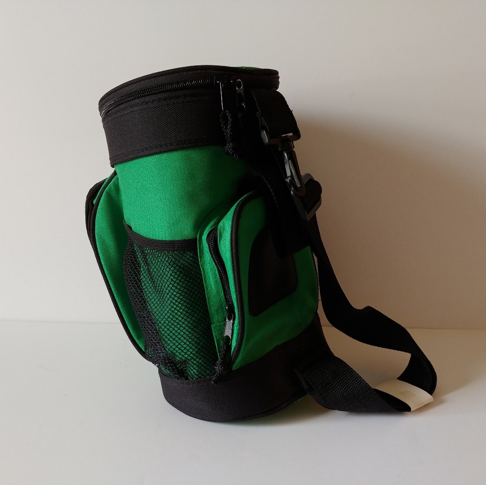 Green Canvas Backpack Structured Small Versatile - image 4